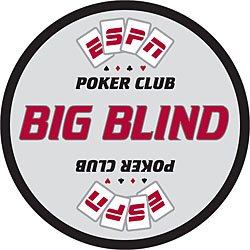 ESPNR Texas Hold'em Poker Big Blind Button - Casino Supplies > ESPN Poker Club Products