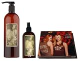WEN Hair care:WEN Sweet Almond Mint Cleansing Conditioner 32 Oz and Wen Sweet Almond Mint Replenishing Treatment Mist 12 Oz and an Instructional DVD