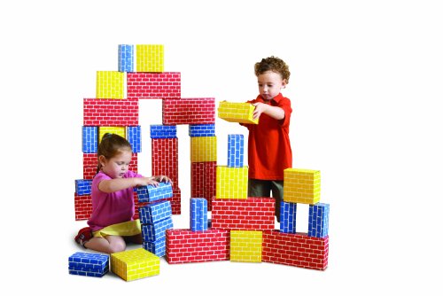 Edushape Corrugated Blocks, Set of 84 toys Edushape Corrugated Blocks, Set of 84 toys