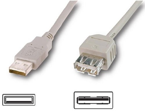  : FPUK 2m USB 2.0 Hi-Speed Printer/Mouse EXTENSION Cable/Lead