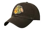Chicago Blackhawks Franchise Fitted Hat, Black, Small
