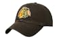 NHL Chicago Blackhawks Franchise Fitted Hat, Black, Small