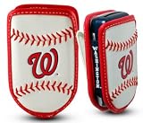 WASHINGTON NATIONALS LEATHER BASEBALL CELL CASE