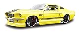 Diecast Model Ford Mustang GT Pro Rodz (1967) in Metallic Orange