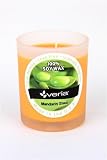 Mandarin Shea Soy Candle in Frosted Glass Tumbler