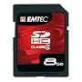 EMTEC 8 GB Class 4 60x SDHC Flash Memory Card