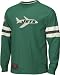 New York Jets Gridiron Classics Throwback Logo Long Sleeve Jersey Crew - Small