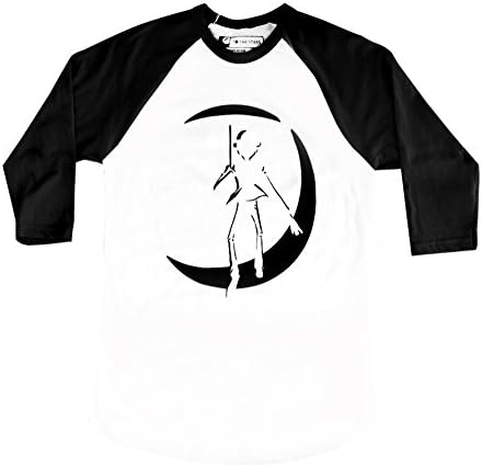 Poet Anderson Original Icon Raglan (XX-Large, White/Black)