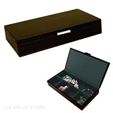 Jewelry Box, Store All Hard Top Short Jewelry Box-Dark Brown