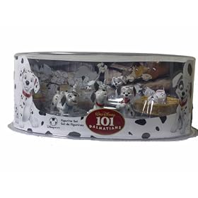 Disney 101 Dalmations Figurine Set of 7 PVC Figures by 