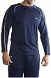 Russell Athletic Men's Big & Tall Dri Power Long Sleeve Crew with Piping