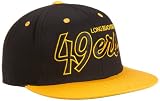 NCAA Unisex Adult Long Beach State 49Ers Script College Snap Back Team Hat (Black, One Size)