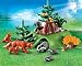 Forest Animals with Cave