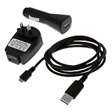 3-in-1 Synch & Charge USB Travel Kit for HTC HD7