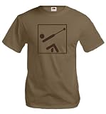 T-Shirt Hammerwerfen-Piktogramm