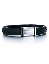 J.Goodman Sterling Silver and Onyx Bracelet