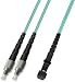 100M 10gb 10 Gigabit Multimode Duplex Fiber Optic Cable (50/125) - FC to MTRJ