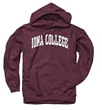 Iona Gaels Maroon Arch Hooded Sweatshirt