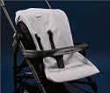 Inglesina Zippy Stroller Summer Cover Accessory, Light Grey