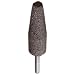 Norton NorZon Resin Bond Abrasive Mounted Point, Zirconia Alumina, A1 Shape, 1/4" Spindle Diameter, 3/4" Diameter x 2-1/2" Thickness, Grit 24 (Pack of 5)