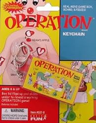 Operation Board Game Keychain by Basic Fun