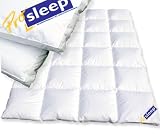 PRO SLEEP - 975.52.003 EXTRA WARM Daunendecke 4x6 Karos / 155x220 cm / 1.370 gr.