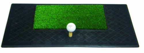LONGRIDGE GOLF EQUIPMENT HEAVY DUTY GOLF PRACTISE MAT, BLACK / GREEN Preisvergleich