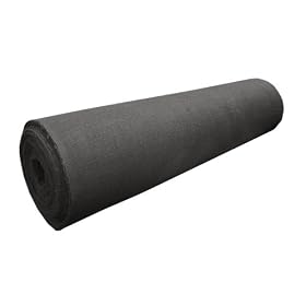Burlap Black 1 Yard Wide x 2 Yards Long