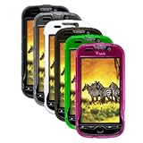 Six Hard Cases / Covers / Shells for HTC myTouch 4G - Black, White, Clear,  ....