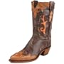 1883 by Lucchese Women's N4662 5/4 Western Boot,Destroyed Pony Brown,6.5 B(M)US