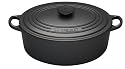 Le Creuset Cast Iron Oval Casserole, Granite, 29 cm