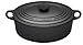 Le Creuset Cast Iron Oval Casserole, Granite, 29 cm