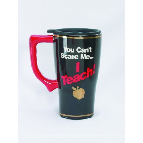 You Cant Scare Me Travel Mug