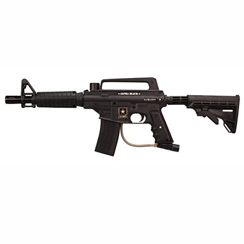  US Army Alpha Elite Paintball Marker Black StokesFZaraiul