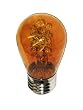 2 Watt 120 Volt S14 LED Light bulbs Outdoor AMBER