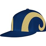 Reebok St. Louis Rams Helmet Flat Visor Flex Hat Small/Medium