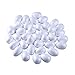 DECORA 7cm Natural White Styrofoam Eggs Craft Egg Foam Handmade Balls for Easter Eggs Decoration 34PCS Clearance