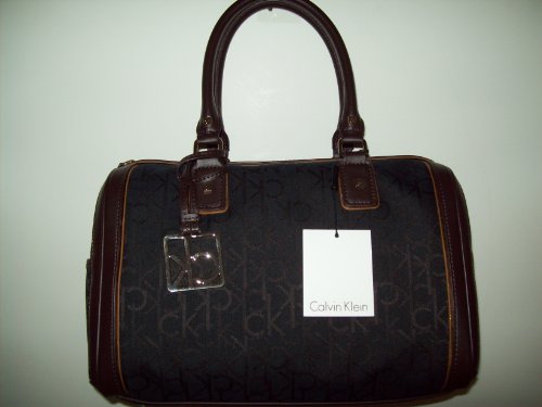 Calvin Klein Jacquard logo Black/Chocolate Brown