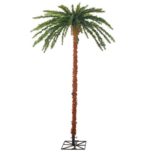 Lighted Palm Tree with 300 Clear Lights – 6′
