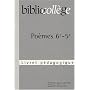 Po�mes 6e-5e : Livret p�dagogique