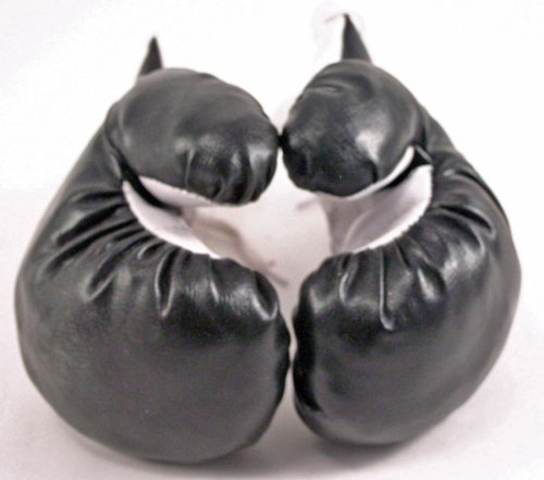 1 Pair of Youth Black 4oz. Boxing Gloves-Great for Kids