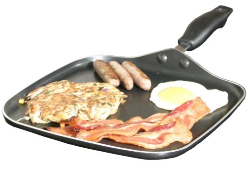 Hamilton Beach Elite 11″ Black Aluminum Nonstick Square Griddle