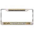 Colorado Golden Buffalo NCAA Chrome License Plate Frame by Wincraft