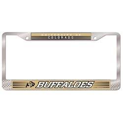 Colorado Golden Buffalo NCAA Chrome License Plate Frame by Wincraft