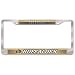 Colorado Golden Buffalo NCAA Chrome License Plate Frame by Wincraft