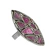 Pink Eye Metal Ring (I Goth You)