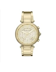 Michael Kors Womens Parker Gold Tone Bracelet Watch - MK5701