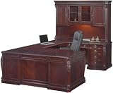 Balmoor U Shaped Desk with Hutch by DMI Office Furniture