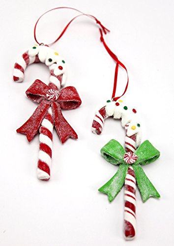 Candy Lane Candy Cane Ornaments