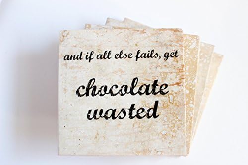 Handmade Stone Coasters | And If All Else Fails, Get Chocolate Wasted